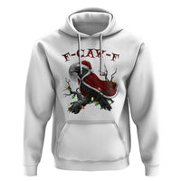 F Caw F Raven Sarcastic Joke Hoodie Holiday Gag Gift - Wonder Print Shop