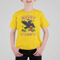 Merry F Caw F Raven Lover T Shirt For Kid Funny Holidays Gift - Wonder Print Shop