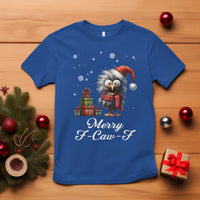 Merry F Caw F Raven Lover T Shirt Funny Christmas Gift - Wonder Print Shop