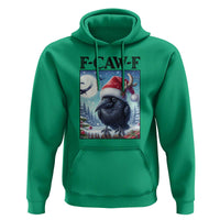 F Caw F Christmas Raven Hoodie Funny Bird Lover Gift - Wonder Print Shop