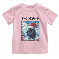 F Caw F Christmas Raven Toddler T Shirt Funny Bird Lover Gift - Wonder Print Shop