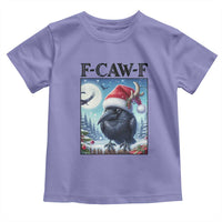 F Caw F Christmas Raven Toddler T Shirt Funny Bird Lover Gift - Wonder Print Shop