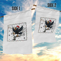 Funny Christmas Raven Lovers Garden Flag F Caw F Joke Gift - Wonder Print Shop