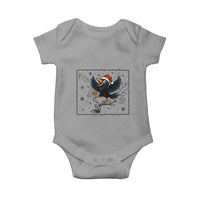 Funny Christmas Raven Lovers Baby Onesie F Caw F Joke Gift - Wonder Print Shop