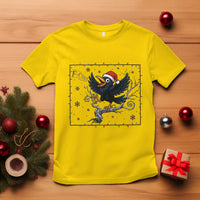 Funny Christmas Raven Lovers T Shirt F Caw F Joke Gift - Wonder Print Shop