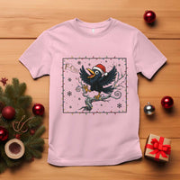 Funny Christmas Raven Lovers T Shirt F Caw F Joke Gift - Wonder Print Shop