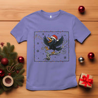 Funny Christmas Raven Lovers T Shirt F Caw F Joke Gift - Wonder Print Shop