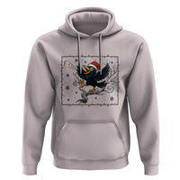 Funny Christmas Raven Lovers Hoodie F Caw F Joke Gift - Wonder Print Shop
