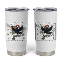Funny Christmas Raven Lovers Tumbler Cup F Caw F Joke Gift - Wonder Print Shop