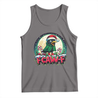 Funny F Caw F Raven Joke Tank Top Holiday Gift - Wonder Print Shop