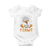 F Quack F Duck Lover Baby Onesie Funny Farm Gift - Wonder Print Shop