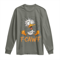 F Quack F Duck Lover Long Sleeve Shirt Funny Farm Gift - Wonder Print Shop