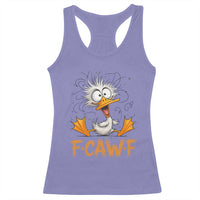 F Quack F Duck Lover Racerback Tank Top Funny Farm Gift - Wonder Print Shop