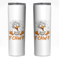 F Quack F Duck Lover Skinny Tumbler Funny Farm Gift - Wonder Print Shop