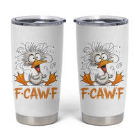 F Quack F Duck Lover Tumbler Cup Funny Farm Gift - Wonder Print Shop
