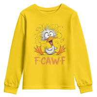 F Quack F Duck Lover Youth Sweatshirt Funny Farm Gift - Wonder Print Shop