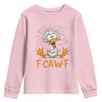 F Quack F Duck Lover Youth Sweatshirt Funny Farm Gift - Wonder Print Shop