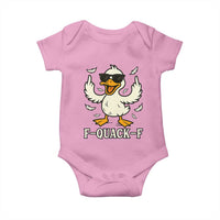 Funny F Quack F Silly Duck Sarcastic Joke Gift Baby Onesie - Wonder Print Shop