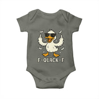 Funny F Quack F Silly Duck Sarcastic Joke Gift Baby Onesie - Wonder Print Shop