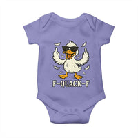 Funny F Quack F Silly Duck Sarcastic Joke Gift Baby Onesie - Wonder Print Shop