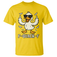 Funny F Quack F Silly Duck Sarcastic Joke Gift T Shirt - Wonder Print Shop