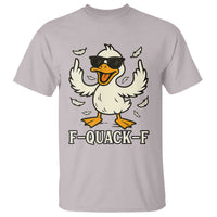 Funny F Quack F Silly Duck Sarcastic Joke Gift T Shirt - Wonder Print Shop
