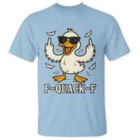 Funny F Quack F Silly Duck Sarcastic Joke Gift T Shirt - Wonder Print Shop