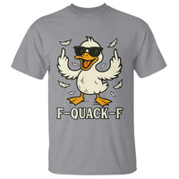 Funny F Quack F Silly Duck Sarcastic Joke Gift T Shirt - Wonder Print Shop