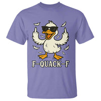 Funny F Quack F Silly Duck Sarcastic Joke Gift T Shirt - Wonder Print Shop