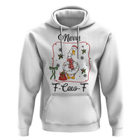 Merry F Caw F Duck Sarcastic Joke Gift Hoodie Funny Christmas Gift - Wonder Print Shop