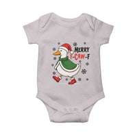 Merry F Caw F Duck Lover Baby Onesie Funny Christmas Gift - Wonder Print Shop
