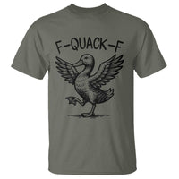 Funny F Quack F Duck Lover Sarcastic Joke Gift T Shirt - Wonder Print Shop