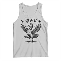 Funny F Quack F Duck Lover Sarcastic Joke Gift Tank Top - Wonder Print Shop