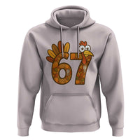Six And Seven Meme Turkey Hoodie Funny Thanksgiving Gift - Wonder Print Shop