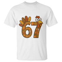 Six And Seven Meme Turkey T Shirt Funny Thanksgiving Gift - Wonder Print Shop