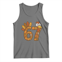 Six And Seven Meme Turkey Tank Top Funny Thanksgiving Gift - Wonder Print Shop