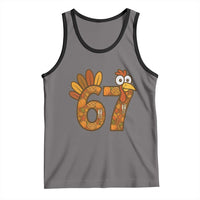 Six And Seven Meme Turkey Tank Top Funny Thanksgiving Gift - Wonder Print Shop