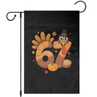 Funny Turkey Six And Seven Meme Garden Flag Thanksgiving Gift - Wonder Print Shop