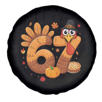 Funny Turkey Six And Seven Meme Spare Tire Cover Thanksgiving Gift - Wonder Print Shop