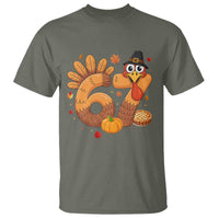 Funny Turkey Six And Seven Meme T Shirt Thanksgiving Gift - Wonder Print Shop