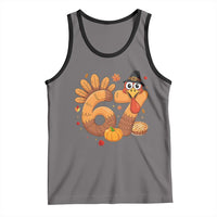 Funny Turkey Six And Seven Meme Tank Top Thanksgiving Gift - Wonder Print Shop