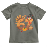 Funny Turkey Six And Seven Meme Toddler T Shirt Thanksgiving Gift - Wonder Print Shop