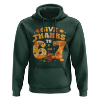 Give Thanks To 67 Hoodie Funny Brainrot Six Seven Meme Thanksgiving Gift - Wonder Print Shop