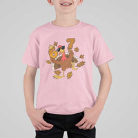 Trending Six Seven Meme Turkey T Shirt For Kid Funny Thanksgiving Gift - Wonder Print Shop