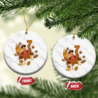 Trending Six Seven Meme Turkey Ceramic Ornament Funny Thanksgiving Gift - Wonder Print Shop