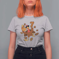 Trending Six Seven Meme Turkey T Shirt For Women Funny Thanksgiving Gift - Wonder Print Shop