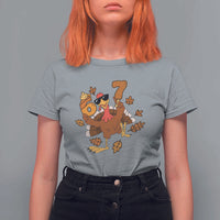 Trending Six Seven Meme Turkey T Shirt For Women Funny Thanksgiving Gift - Wonder Print Shop
