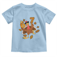 Trending Six Seven Meme Turkey Toddler T Shirt Funny Thanksgiving Gift - Wonder Print Shop