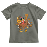 Trending Six Seven Meme Turkey Toddler T Shirt Funny Thanksgiving Gift - Wonder Print Shop