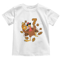 Trending Six Seven Meme Turkey Toddler T Shirt Funny Thanksgiving Gift - Wonder Print Shop